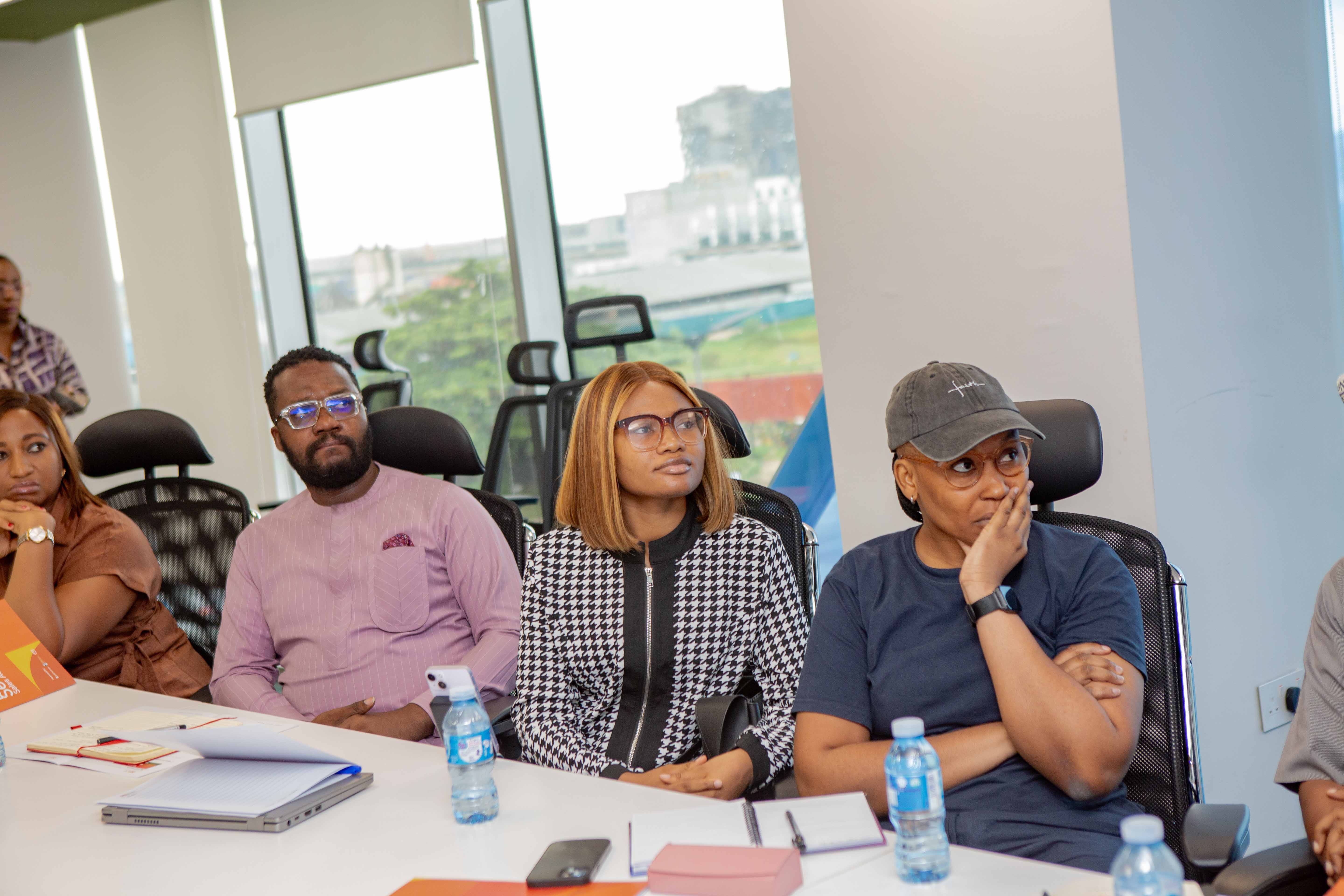 Participants at a public sector sales session